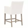 Essentials For Living Drake Slipcover Counter Stool - Back Side Angle - Essentials For Living Drake Slipcover Counter Stool - Back Side Angle