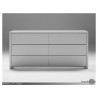 Blanche Double Dresser High Gloss White - Front