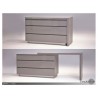 Savvy Double Dresser High Gloss Light Grey