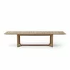 Anderson Teak 11-pc Catania Dining Set Table front - Anderson Teak 11-pc Catania Dining Set Table front