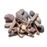 Driftwood Pieces River Rock Kit Set