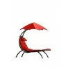 The Original Dream Lounger - Cherry Red - White BG - The Original Dream Lounger - Cherry Red - White BG