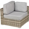 Sectional Corner Chair  - Volt Silver