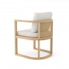 Anderson Teak Junus Dining Armchair Back