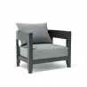 Anderson Teak Coronado Deep Seating Aluminum Armchair - Anderson Teak Coronado Deep Seating Aluminum Armchair