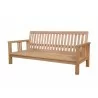 Anderson Teak SouthBay Deep Seating Sofa Front View - Anderson Teak SouthBay Deep Seating Sofa Front View