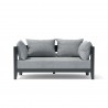 Anderson Teak Coronado Deep Seating Aluminum Loveseat