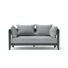 Anderson Teak Coronado Deep Seating Aluminum Loveseat - Anderson Teak Coronado Deep Seating Aluminum Loveseat