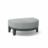 Anderson Teak Coronado Deep Seating Aluminum Ottoman Front - Anderson Teak Coronado Deep Seating Aluminum Ottoman Front
