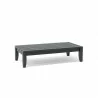Anderson Teak Coronado Aluminum Rectangular Coffee Table - Anderson Teak Coronado Aluminum Rectangular Coffee Table