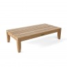 Anderson Teak Coronado Rectangular Coffee table Side View