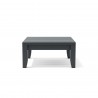 Anderson Teak Coronado Aluminum Side Table Front