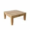 Anderson Teak Coronado Side Table Side View - Anderson Teak Coronado Side Table Side View