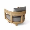 Anderson Teak Coronado Deep Seating Swivel Armchair Back View - Anderson Teak Coronado Deep Seating Swivel Armchair Back View
