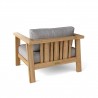 Anderson Teak Palmero Deep Seating Armchair - Back Angled