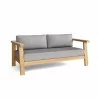Anderson Teak Palermo Deep Seating Loveseat - Angled - Anderson Teak Palermo Deep Seating Loveseat - Angled