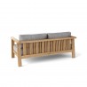 Anderson Teak Palermo Deep Seating Loveseat - Back Angled