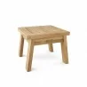 Anderson Teak Palermo Side Table - Angled - Anderson Teak Palermo Side Table - Angled