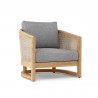 Anderson Teak Catania Deep Seating Armchair Front Angle