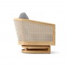 Anderson Teak Catania Swivel Chair Side
