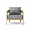 Anderson Teak Toscana Lounge Chair Front - Anderson Teak Toscana Lounge Chair Front