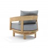 Anderson Teak Toscana Swivel Lounge Chair Back