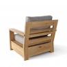Anderson Teak Madera Deep Seating Armchair - Back Angled