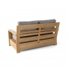 Anderson Teak Madera Deep Seating Loveseat - Back Angle