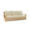 Anderson Teak Madera Deep Seating Sofa - Natural - Angled View
