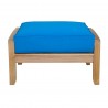 Anderson Teak Natsepa Ottoman Blue