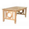 Anderson Teak Natsepa Rectangular Coffee Table Side View