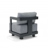 Anderson Teak Granada Deep Seating Aluminum Armchair Back