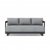 Anderson Teak Granada Deep Seating Aluminum Sofa  Front