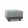 Anderson Teak Granada Deep Seating Aluminum Ottoman - Anderson Teak Granada Deep Seating Aluminum Ottoman