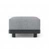 Anderson Teak Granada Deep Seating Aluminum Ottoman Front