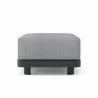 Anderson Teak Granada Deep Seating Aluminum Ottoman Front - Anderson Teak Granada Deep Seating Aluminum Ottoman Front