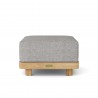 Anderson Teak Granada Ottoman - Natural - Front