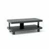 Anderson Teak Granada Aluminum Coffee Table - Anderson Teak Granada Aluminum Coffee Table