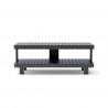 Anderson Teak Granada Aluminum Coffee Table Front