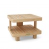 Anderson Teak Granada Side Table - Angled