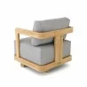 Anderson Teak Granada Swivel Armchair - Back Angled - Anderson Teak Granada Swivel Armchair - Back Angled