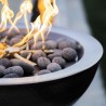 The Outdoor Plus 27" Sedona Hammered Copper Fire Bowl Close view