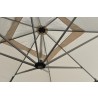 Hurricane Alize 3.4m Square Aluminum Pavilion Umbrella-2 - Hurricane Alize 3.4m Square Aluminum Pavilion Umbrella-2