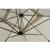 Hurricane Alize 3.4m Square Aluminum Pavilion Umbrella-2 - Hurricane Alize 3.4m Square Aluminum Pavilion Umbrella-2