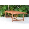 International Home Miami Amazonia Rectangular Patio Dining Table - Lifestyle 2