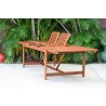 International Home Miami Amazonia Rectangular Patio Dining Table - Lifestyle