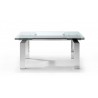 Cuatro Extendable Dining Table With Aluminum Plates