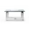 Cuatro Extendable Dining Table With Aluminum Plates - Cuatro Extendable Dining Table With Aluminum Plates