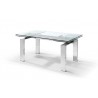 Cuatro Extendable Dining Table With Aluminum Plates