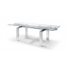 Cuatro Extendable Dining Table With Aluminum Plates - Exended